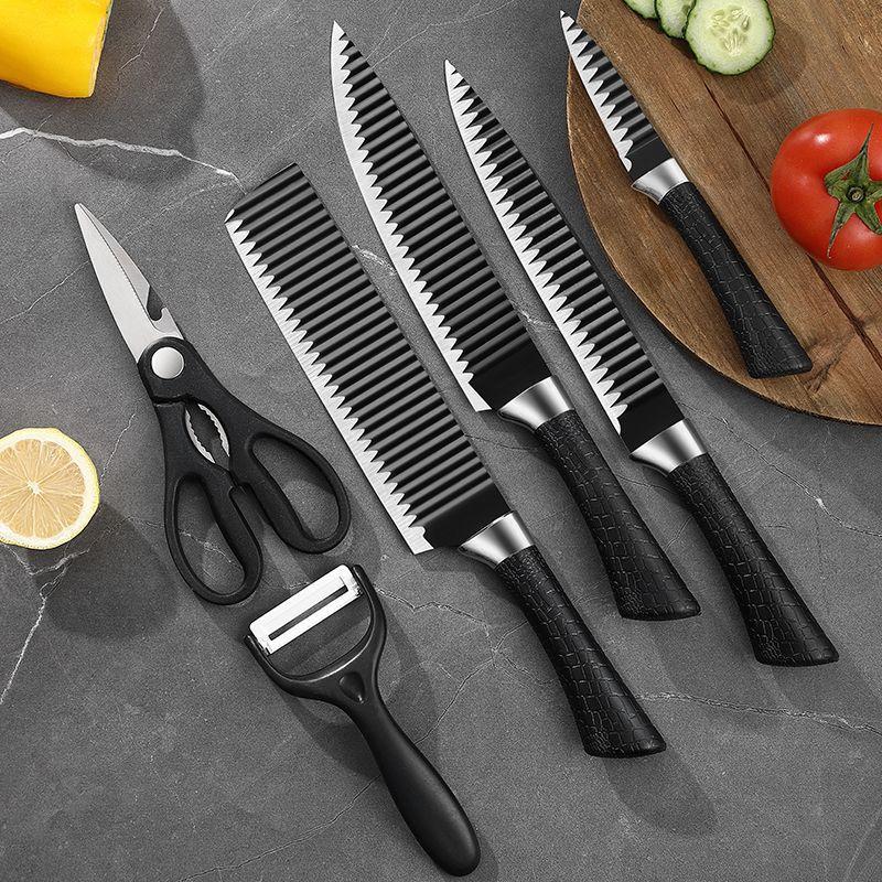 Set Premium de Cuchillos con Pelador – Corte Profesional en Tu Cocina