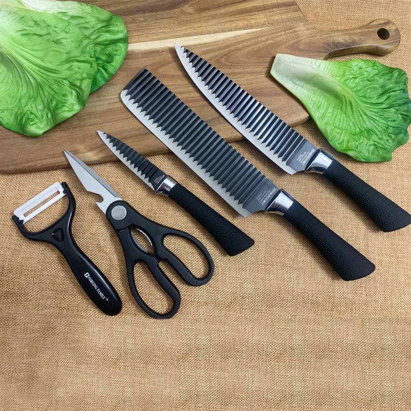 Set Premium de Cuchillos con Pelador – Corte Profesional en Tu Cocina