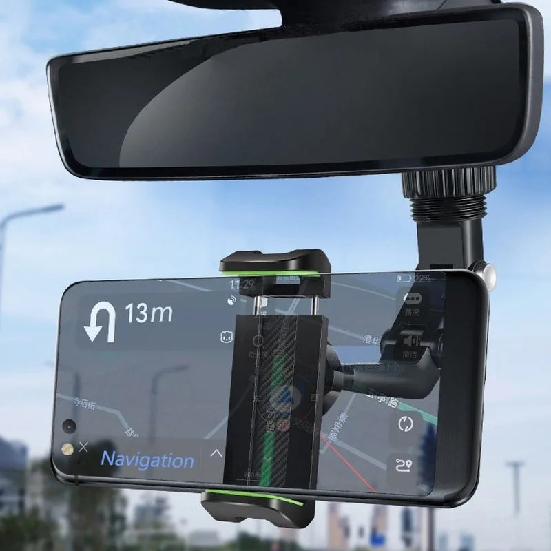 Soporte Multifuncional para Celular 360° para Retrovisor